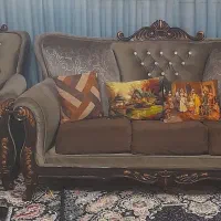 مبل نیمه راحتی|مبلمان خانگی و میز عسلی|قم, بنیاد|دیوار
