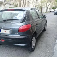 پژو ۲۰۶ یشمی ۸۲ تیپ ۲