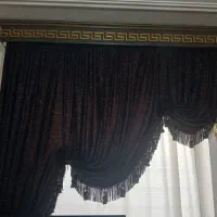 راف پرده به همراه کتیبه ومیله