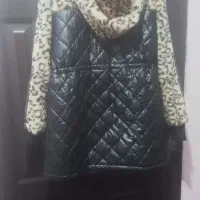 کاپشن دخترانه پلنگی|لباس|بروجرد, |دیوار