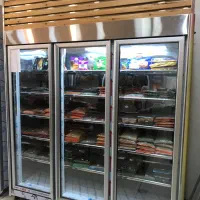 یخچال و فریزر ایستاده سه درب فروشگاهی