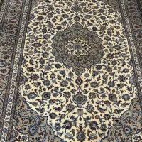 دو عدد فرش ۹ متری جفت کاشان تمام پشم در حد نو