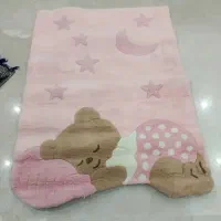 فرش ماشینی  کودک طرح خرس