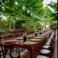 برگزاری مراسم عقد نامزدی و تولد در باغ