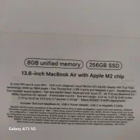 mac book air m2 LLA 256g|رایانه همراه|تهران, کوی بیمه|دیوار