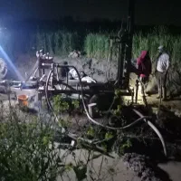 حفاری چاه مته ای لوتاری بتنی مته بغل لالی روبی