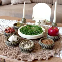 هفتسین سنگ مصنوعی و دکوری جذاب