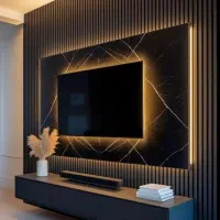 قرنیز ترمو ماربل (تی وی وال) کفپوش و پارکت