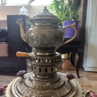 سماور زغالی برنجی|قوری، کتری، قهوه‌ساز دستی|تهران, سلسبیل جنوبی|دیوار