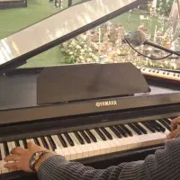 اجرای پیانو گرند با نوازنده پیانو وخواننده