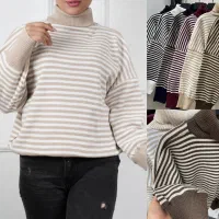 کراپ بافت راه راه جنس درجه۱