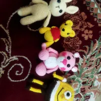 عروسک های بافتنی|اسباب‌بازی بچه|گناباد, |دیوار