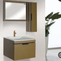 روشویی طوسی خم / روشویی pvc ضد آب|لوازم سرویس بهداشتی|اراک, |دیوار