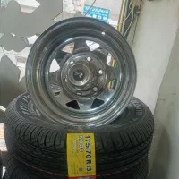 رینگ و لاستیک حنایی