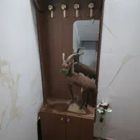 جاکفشی جالباسی چهارشاخه چوب گردو