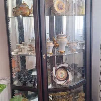 بوفه چوبی|بوفه، ویترین، کنسول|خوی, |دیوار