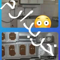 کابینت فلزی دست دوم وضایعات|مصالح و تجهیزات ساختمان|رشت, دیلمان|دیوار