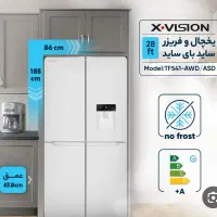 یخچال 4درب ساید ایکس ویژن|یخچال و فریزر|ارومیه, |دیوار