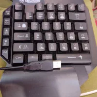 کیبورد گیمینگ تک دست