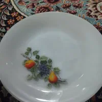 خورشت و پلو خوری گل میوه عتیقه اصل فرانسه|ظروف سرو و پذیرایی|تهران, مشیریه|دیوار
