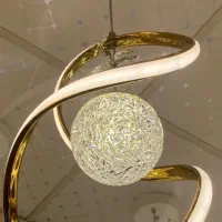 لوستر مدرن وارداتی (کیفیتساختبالا،بدنهمقاوم)|لوستر و چراغ آویز|تهران, امام زاده حسن|دیوار