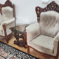 مبل کلاسیک چوبی
