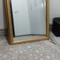 دو عدد آینه چوبی با تاج منبت و کیفیت آینه درجه یک|آینه|برخوار, |دیوار