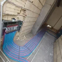 لوله کشی نصب روشویی شیرآلات