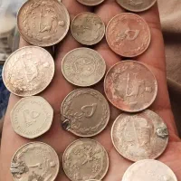 تعدادی سکه واسکناس|کلکسیون سکه، تمبر، اسکناس|خمینی‌شهر, |دیوار