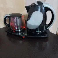 چایساز برقی کاملن نو دارای گرمکن قوری