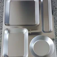 ظرف استیل سلف سرویس ۴ خانه