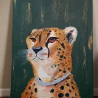 نقاشی اکریلیک روی بوم