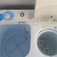 ماشین لباسشویی دو قلو هایر ۷کلیو|ماشین لباسشویی و خشککن لباس|مشهد, کارده|دیوار