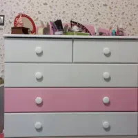 سرویس خواب نوزاد و نوجوان آپادانا چوب|تخت و صندلی بچه|خرمآباد, |دیوار