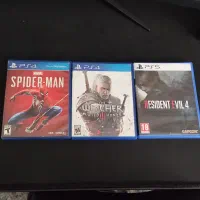 چند عدد دیسک ps5 و ps4