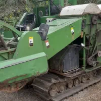 کمباین زنجیری اماده برداشت چلتوک