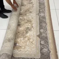 فرش طلاکوب هزار دویست شانه مناسب جهیزیه