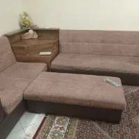 مبل ۷ نفره تختخواب شو .قیمت توافقی .فروش فوری|مبلمان خانگی و میز عسلی|تهران, راه آهن|دیوار