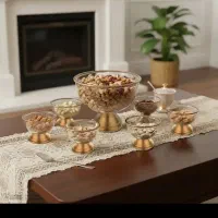 آجیل خوری و شکلات خوری شیشه ای|ظروف سرو و پذیرایی|تهران, یاخجی آباد|دیوار