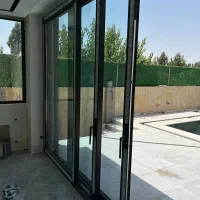 درب و پنجره دوجداره‌ .توری پلیسه.ثابت ریلی