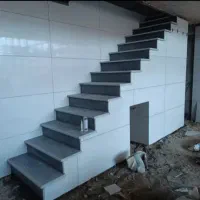 با سلام انجام کار سرامیک کاشی و نمای پله|خدمات پیشه و مهارت|میانه, |دیوار