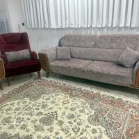 مبل راحتی هشت نفره|مبلمان خانگی و میز عسلی|یزد, |دیوار