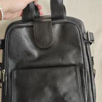 کوله کیفی چرم طبیعی کاملا نو