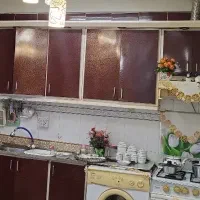 کابینت آشپزخانه فلزی با روکش گالوانیزه|مصالح و تجهیزات ساختمان|رشت, منظریه|دیوار