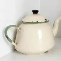 قوری لعابی قدیمی برند pama ژاپن