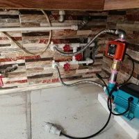 نصب پمپ آب نیم اسب یک اسب گارانتی