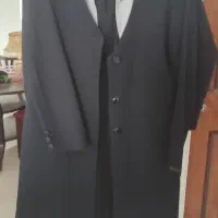 دودست مانتو شلوار سورمه ای فوق العاده تمیز و شیک