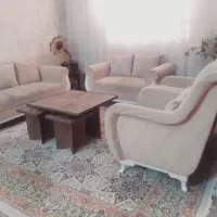 مبل ۷نفره چسترکارتهران بامیزمناسب جهیزیه|مبلمان خانگی و میز عسلی|تربت جام, شهید نصرالهی|دیوار