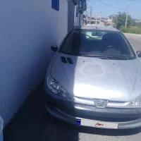 پژو 206 مدل 1384 نقره آبی