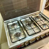 اجاق گاز استیل پادیسان (۵ شعله + فر)|اجاق گاز و لوازم برقی پخت‌وپز|اصفهان, دشتستان|دیوار
